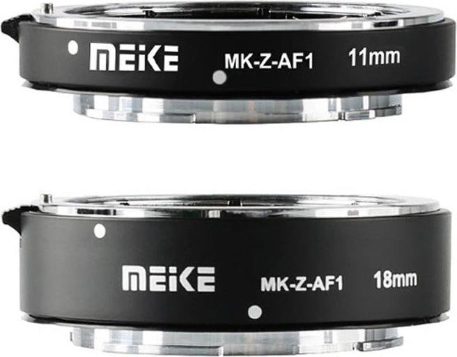 Actual product image Meike Extension ring set 11/18mm MK-Z AF1 Nikon Z