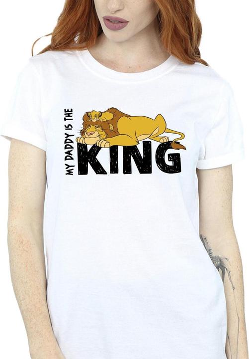 Immagine prodotto Disney The Lion King Daddy Is King Maglietta Ampia Donna (S)