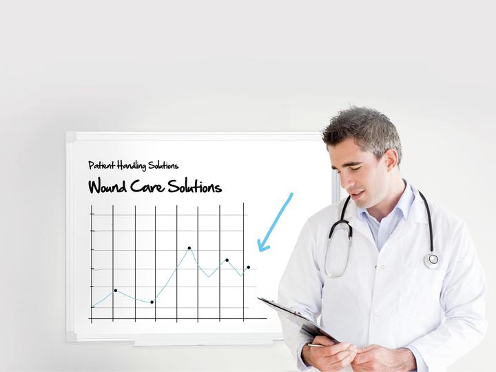 Produktbild Bi-Office Whiteboard Maya BMA0507226 antibakteriell 120x90cm (120 x 90 cm)