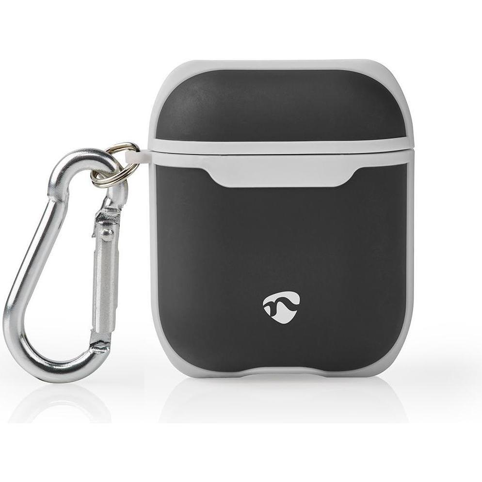 Thumbnail - Nedis AirPods Fall Geeignet für Marken: Apple Kompatibel mit: AirPods 1st Generation/AirPods 2nd Gen (Kopfhörer Tasche),...