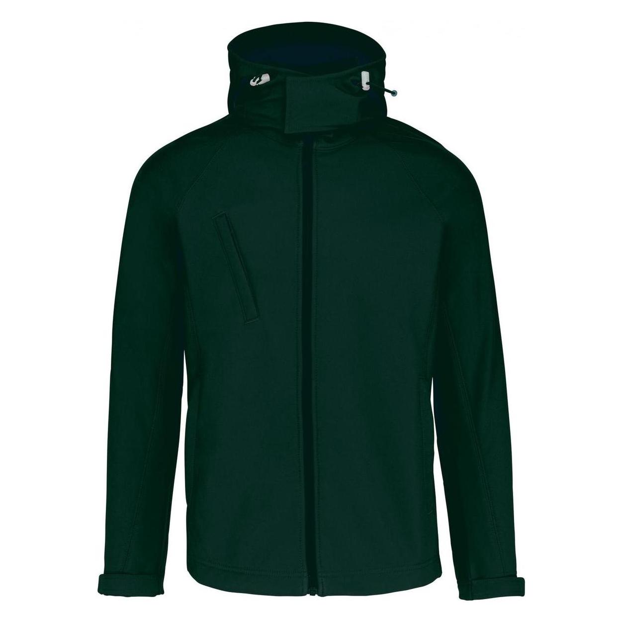 Kariban, Herren, Outdoorjacken, Softshell (S), Grün, S