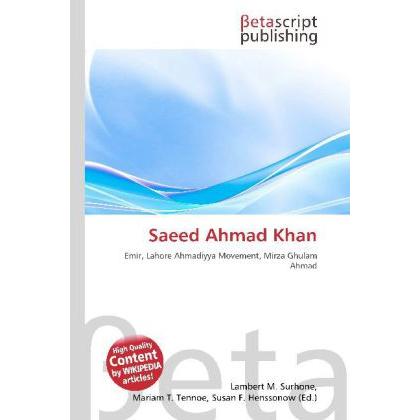 Saeed Ahmad Khan, Fachbücher