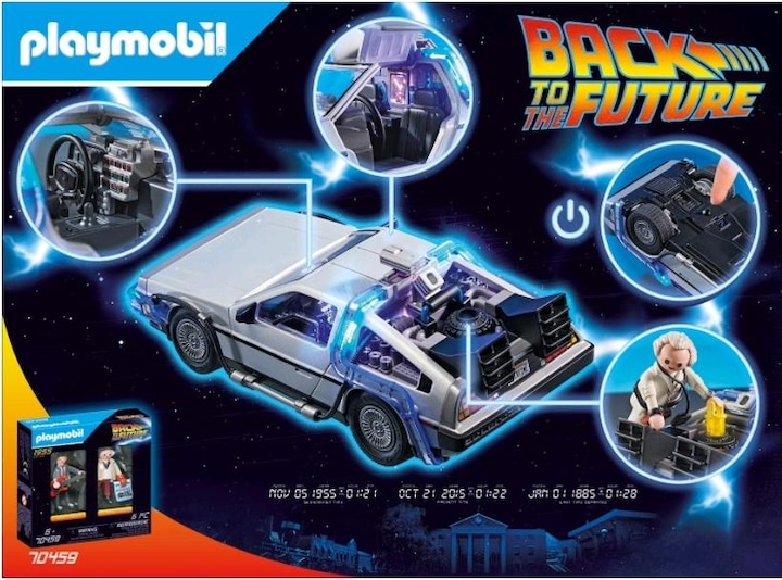 Immagine prodotto Playmobil La DeLorean di Ritorno al Futuro (70317, Playmobil Ritorno al futuro)