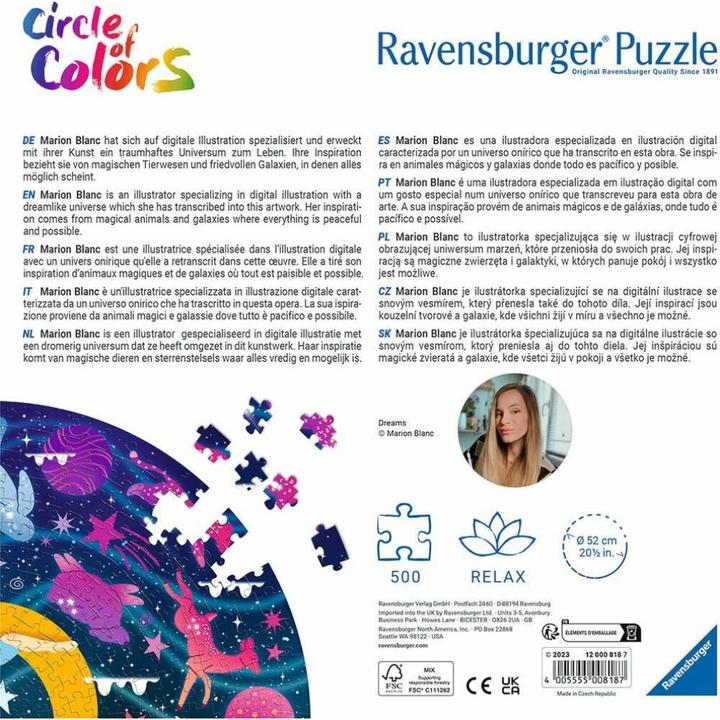 Actual product image Ravensburger Dreams (500 pieces)
