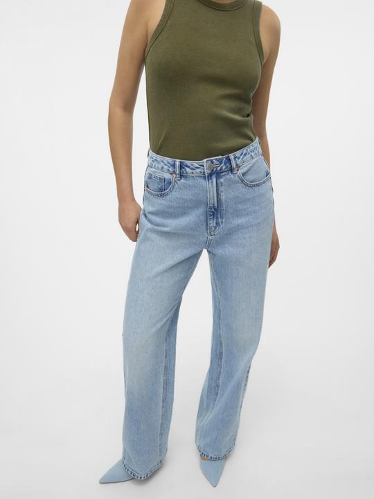 Produktbild Vero Moda VMTOKYO Niedrige Taille Gerade geschnitten Jeans Straight-Fit (W28/L32)