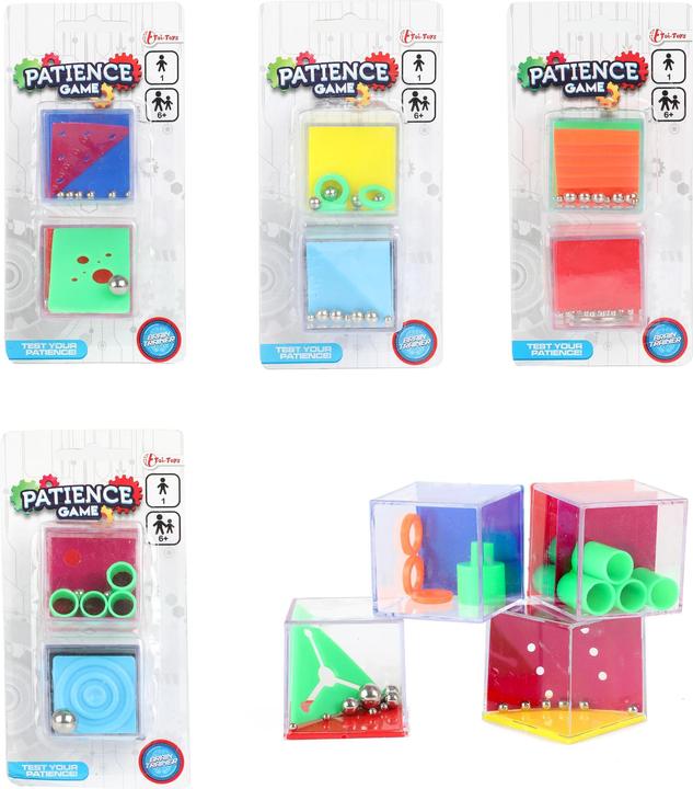 Produktbild Toi-Toys Geduldsspiel Zappelwürfel, 2Stk.