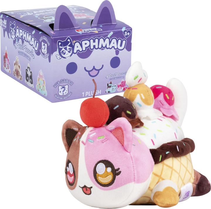 Produktbild Aphmau 15Cm Mystery Meemeow Plüsch - Ice Cream (15.24 cm)
