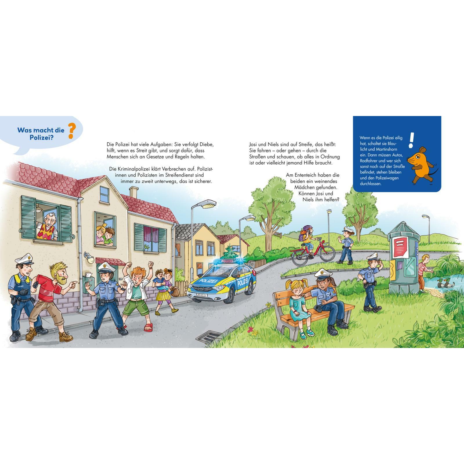 Thumbnail - Carlsen, Babybücher, Frag doch mal... die Maus: Polizei (Deutsch)