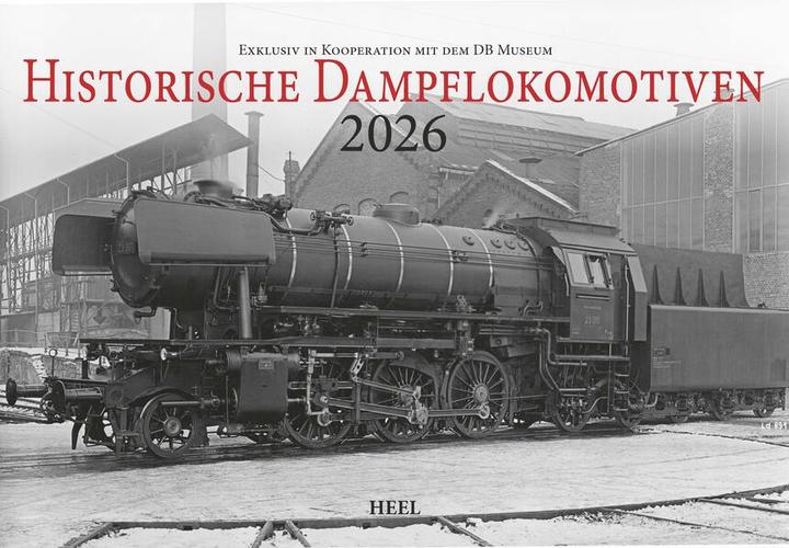 Produktbild Historische Dampflokomotiven Kalender 2026