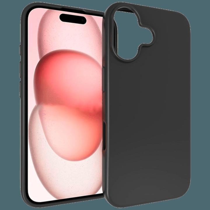 Actual product image Just in Case TPU Back Cover Black Apple iPhone 16 (Apple iPhone 16)