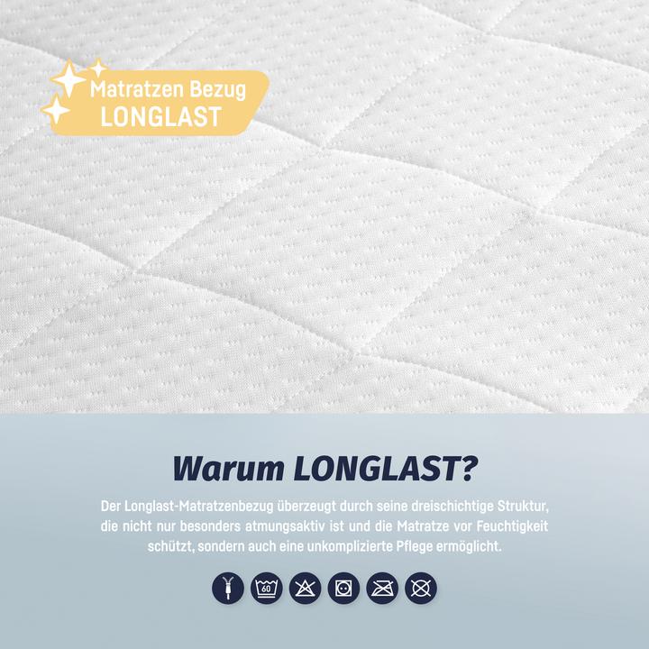 Actual product image Julius Zöllner Basic Junior youth mattress (190 x 90 cm)