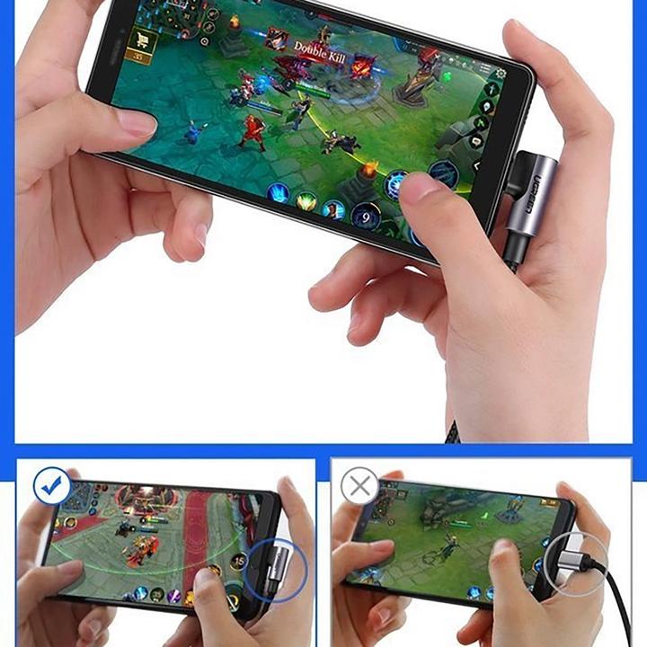 Actual product image Ugreen USB A — USB C (3 m, USB 2.0, 20 W)