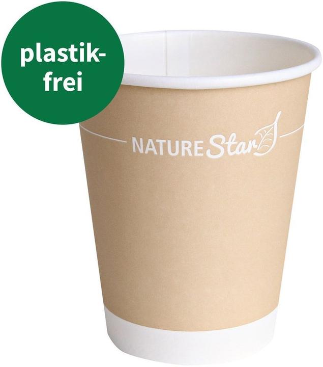 Immagine prodotto Nature Star Bicchiere da caffè in carta dura "Only Paper", 0,3 l (50 x)