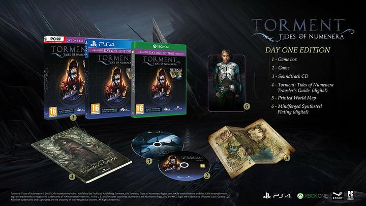 Actual product image Techland Torment: Tides of Numenera Day One Edition, Xbox One Day One Italian (Xbox One S, IT)