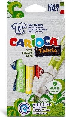 Produktbild Carioca Textilmarker Fabric (6x)