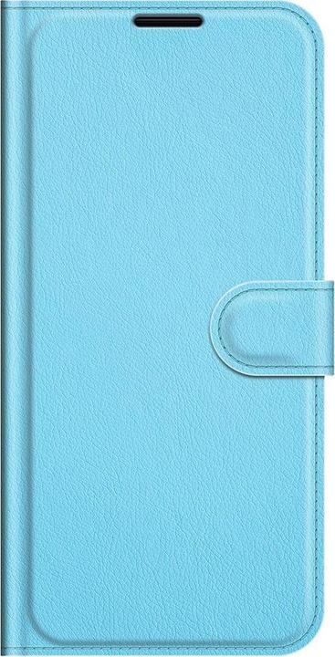 Actual product image Cover-Discount Galaxy S22 - leather case cover light blue (Samsung Galaxy S22)