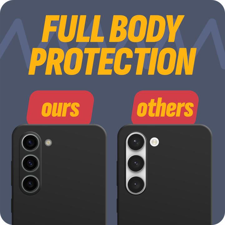 Produktbild Cazy Silikon Hülle Kompatibel mit Samsung Galaxy S23 - Soft TPU Schutz - (Samsung Galaxy S23)