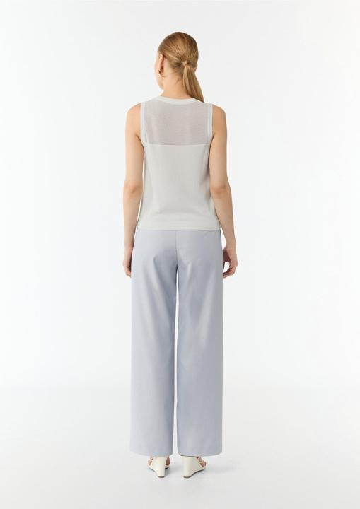 Produktbild Comma Strickpullunder Lochstricktop aus Viskosemix (46)