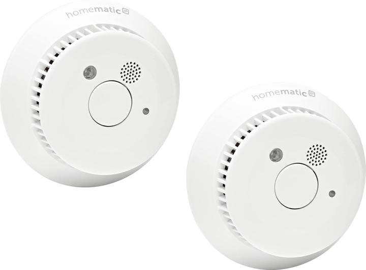 Homematic IP 156587A0, Rauchwarnmelder, Q-Label, 2 Stück