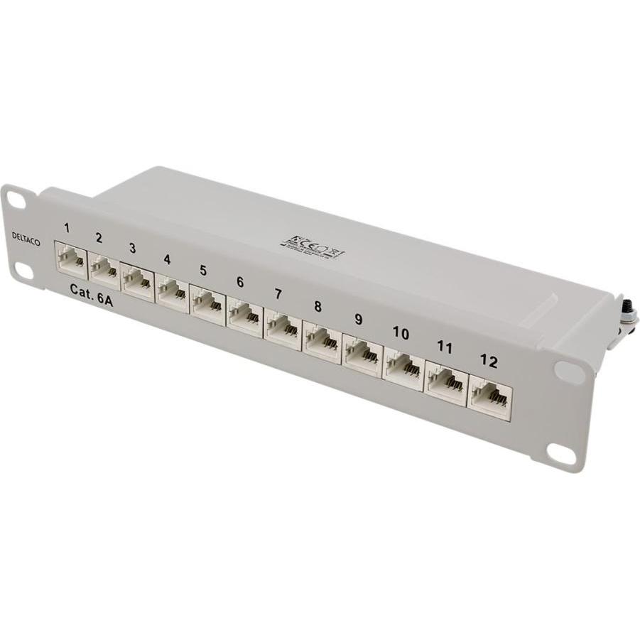 Thumbnail - Deltaco 10-PATCH14 - patch-panel - 10 in, Stromkabel
