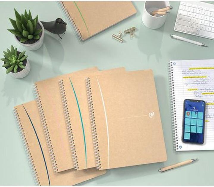 Produktbild Oxford Touareg Spiralheft A4 5mm kariert (A4, Kariert, Harter Einband)