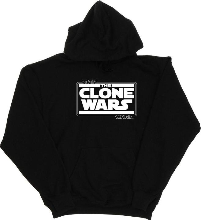Immagine prodotto Star Wars Clone Wars Logo Felpa con Cappuccio Uomo (XL)