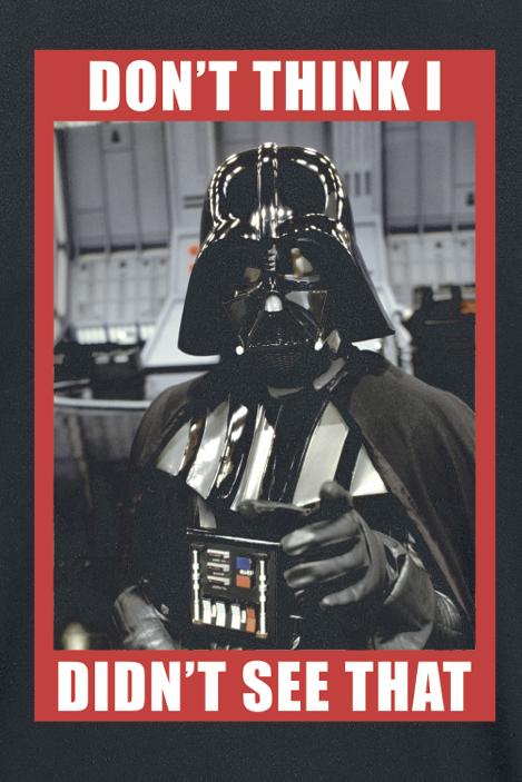 Produktbild Star Wars Don't Think I Didn't See That (S)