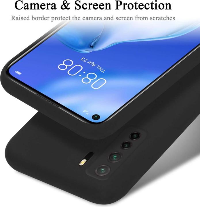 Immagine prodotto Cadorabo Custodia per Huawei P40 LITE 5G / NOVA 7 SE TPU Liquid Silicone Case (Huawei Nova 7 SE, Huawei P40 Lite 5G)