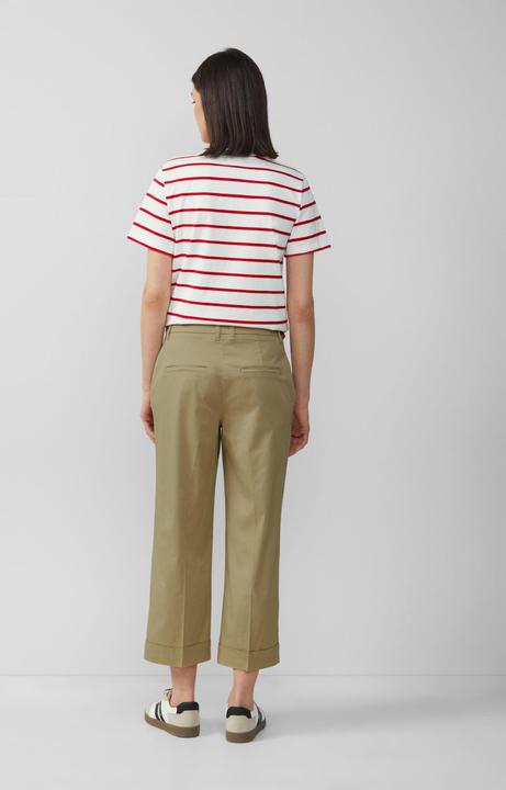 Actual product image S.Oliver Hose High-Rise-Culotte aus Baumwollstretch mit Bügelfalten (40)