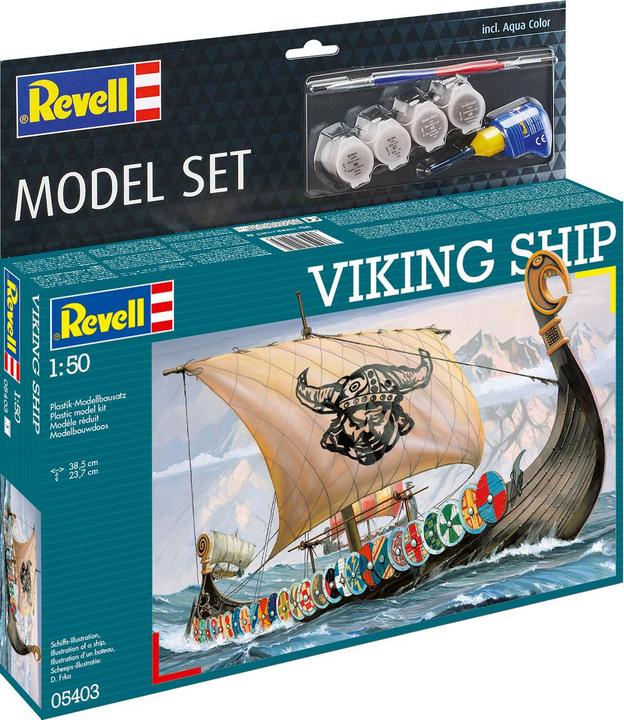 Actual product image Revell Model Set Viking Ship