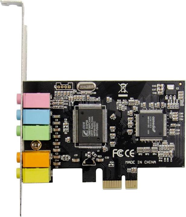 Produktbild MicroConnect 5.1 Channels PCIe sound card (PCIe)