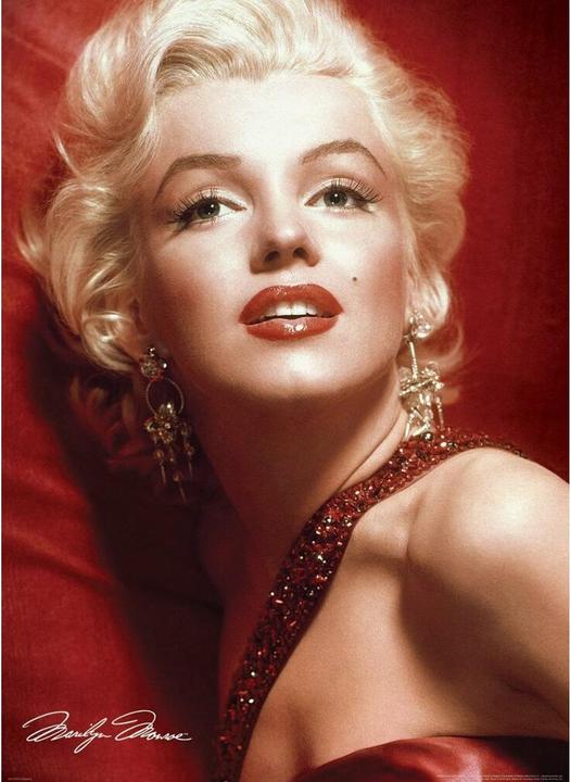 Immagine prodotto Eurographics Ritratto di Marilyn Monroe in rosso (1000 pezzi)