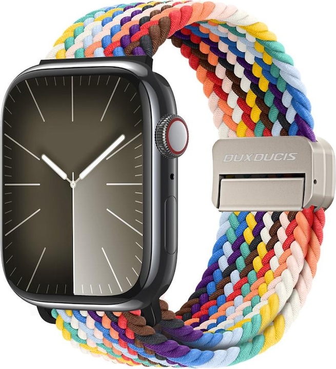 Image du produit Dux Ducis Mixture Pro Bracelet Apple Watch 38mm/40mm/41mm - Arc-en-ciel (38 mm, 40 mm, 41 mm, Nylon, Apple Watch Series 2, Apple Watch Series 1, Apple Watch Series 3, Apple Watch Series 4, Apple Watch Series 5, Apple Watch Series 6, Apple Watch Series 7, Apple Watch Series 8, Apple Watch Series 9, Apple Watch SE)