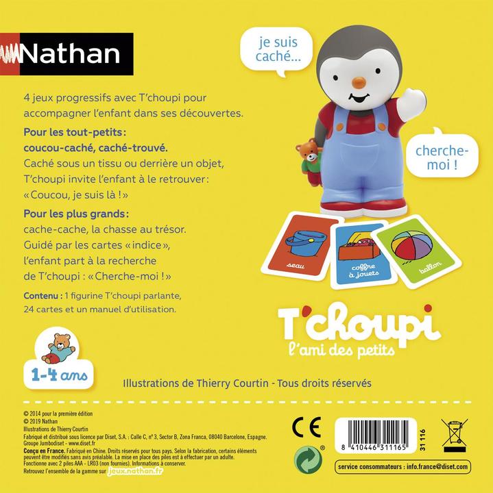 Immagine prodotto Nathan 31116 Gioco da tavolo (Francese, 1 - 4 anni)