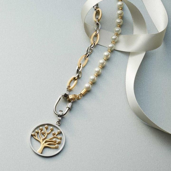 Immagine prodotto Leonardo Set di collane Pamela Clip&Mix in acciaio inossidabile (Acciaio inossidabile, 63 cm)