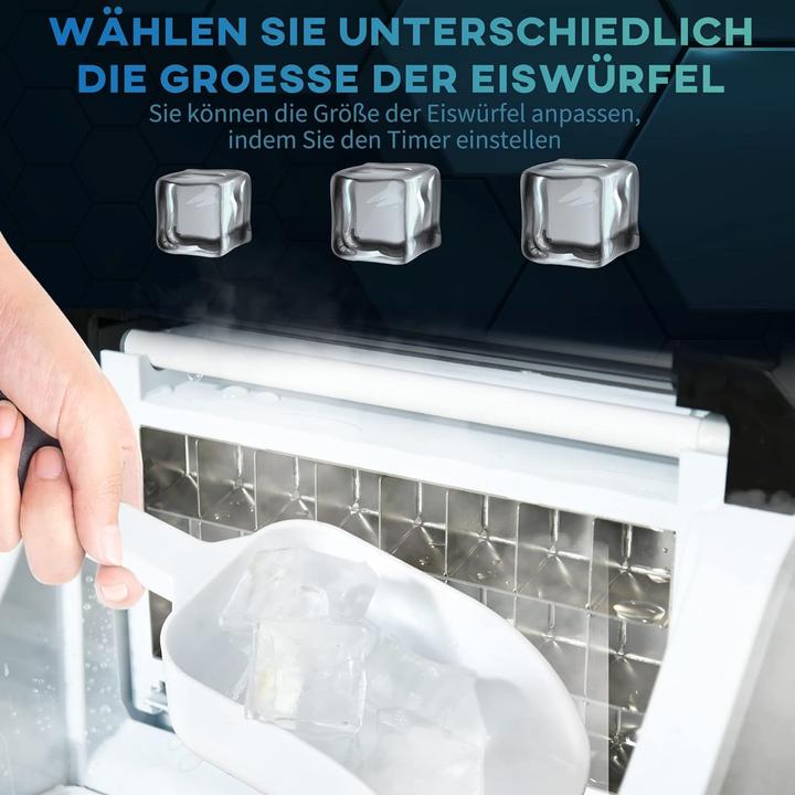 Image du produit Homcom Machine à glaçons