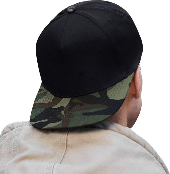 Produktbild Beechfield Camouflage Retro BaseballKappe mit Tarnmuster (One Size)
