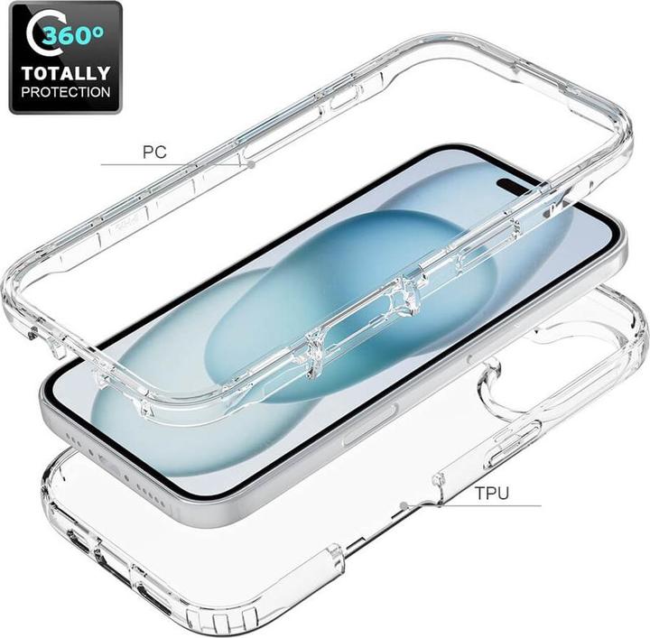 Produktbild Cover-Discount Stossfeste Hybrid Handyhülle (Apple iPhone 16)