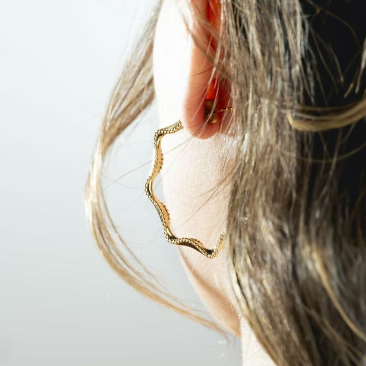 Image du produit Lotus Boucles D'Oreilles (Acier inoxydable)