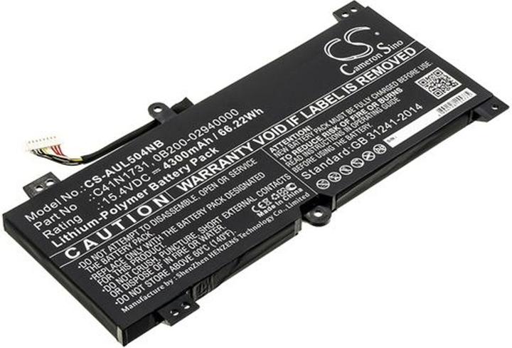 Produktbild NoName Battery for Asus ROG SCAR II GL504GW-ES043T etc