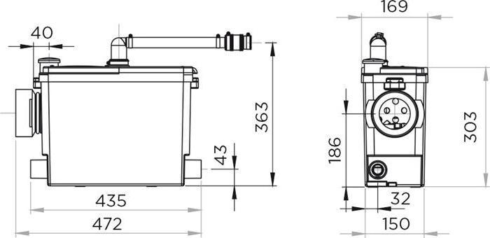 Produktbild SFA SaniPack Pro UP