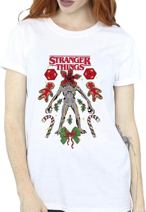 Produktbild Netflix Stranger Things Christmas Demogorgon TShirt (3XL)