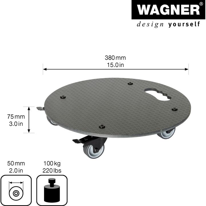 Image du produit Wagner System Dessous de pots HPL ø 380 mm GH0630
