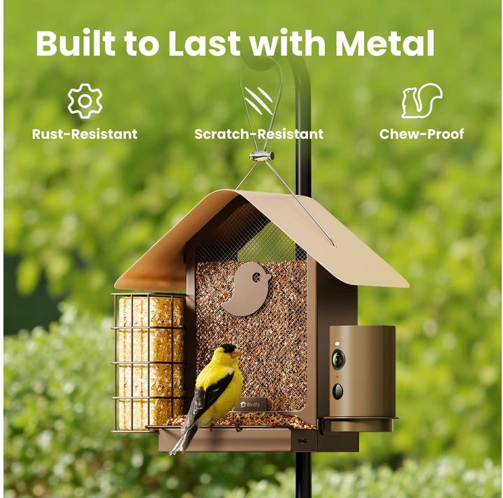 Immagine prodotto Birdfy Distributore di cibo con telecamera