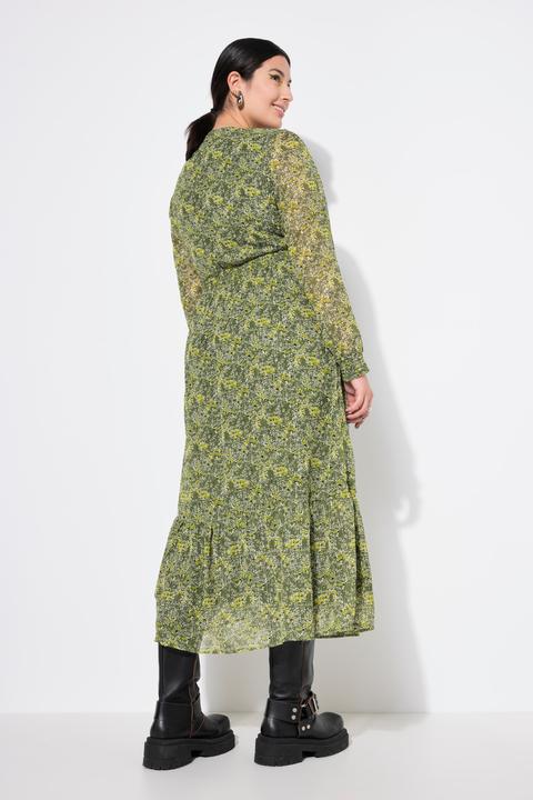 Produktbild Studio Untold Maxikleid, A-Line, Flower Print, Wrap-Effekt (50, 52)