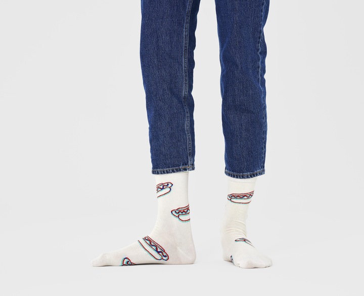 Actual product image Happy Socks Hot Dog (Single pack, 41 - 46)