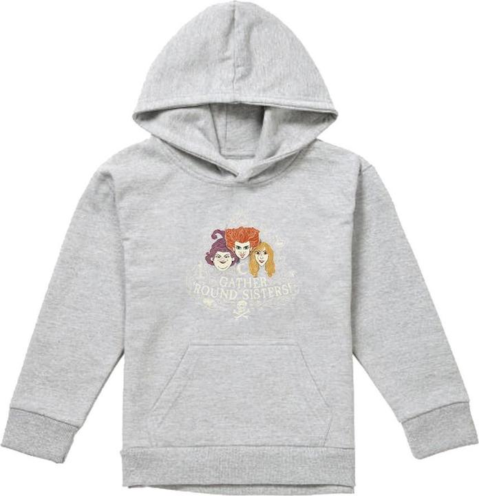 Produktbild Hocus Pocus Gather Round Sisters Kapuzenpullover meliert (128)