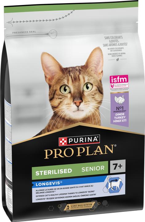Image du produit Pro Plan Chat stérilisé 7+ Dinde (Senior, 1 pcs, 3000 g)