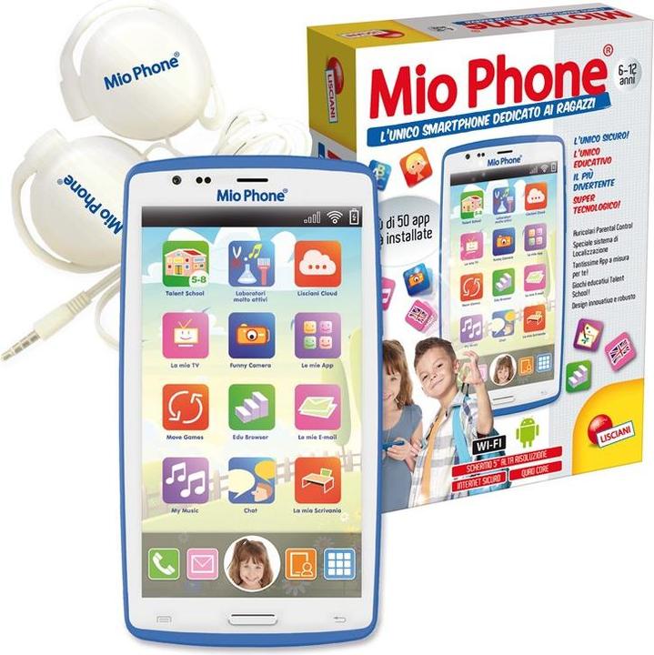 Image du produit Lisciani Giochi 51830 Monitorwatch â€“ Mio phone smartphone, various colors: red/blue