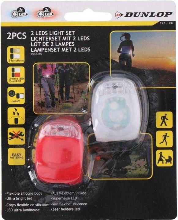 Produktbild Dunlop LEDFahrradlicht (2erPack)